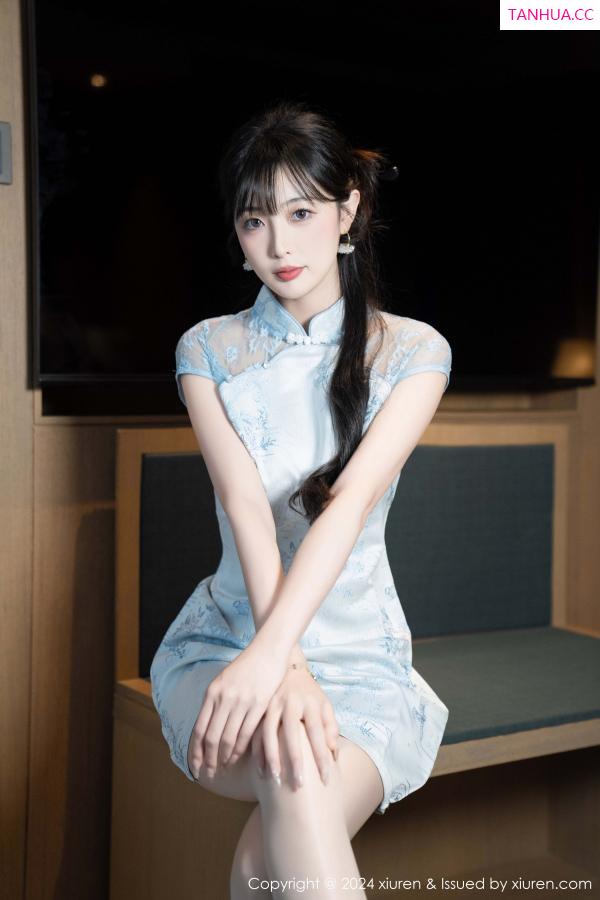 林星阑  [XiuRen]高清写真图 2024.11.22 No.9487 林星阑 旗袍美腿第24张图片